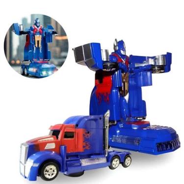 Imagem de Caminhão Robô Luz e Som Infantil - Rick Imports