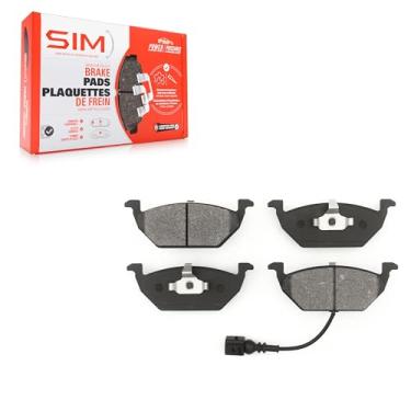 Imagem de Pastilhas de freio a disco frontal SIM-768A para Volkswagen Jetta Beetle Golf City