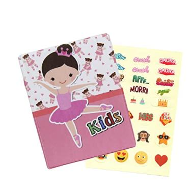 Imagem de Álbum 500 fotos 10x15 Menina Bailarina com Adesivos