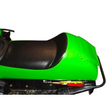 Imagem de QK RACING Arctic Cat Z440 ZR440 SNO PRO 1998-2001 Capa de assento com joelheiras – Capa de assento de substituição para snowmobile S56