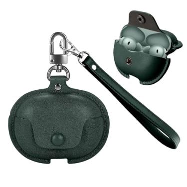 Imagem de Capa para OnePlus Buds 4, capa protetora para fone de ouvido NOUKAJU com cordão à prova de quedas, à prova de arranhões, à prova de choque, capa para OnePlus Buds 4 (verde)