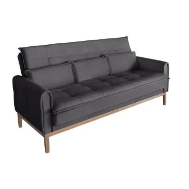 Imagem de Sofá Cama Rivieira 1.70m - Chumbo
