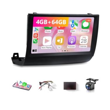 Imagem de XGU Rádio automotivo Android 13 para Toyota Prius 2004 a 2009 estéreo para Toyota Prius com CarPlay Android Auto, navegação GPS de 9 polegadas com Bluetooth/WiFi/FM RDS DSP/SWC/câmera de reserva, 4 +