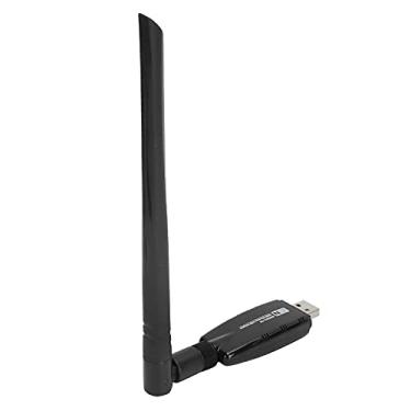 Imagem de SUNGOOYUE Adaptador USB WiFi Com Antena, 300 Mbps de Alta Velocidade, Dongle de Rede Sem Fio de 2,4 GHz, Compatível Com XP/7/8/10, Linux,