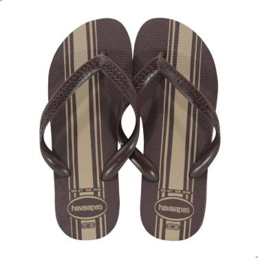 Imagem de Chinelo Masculino Havaianas Color Essential Marrom Café