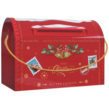 Imagem de Cesta de Natal Sortido Panettone Chocolate e Frutas Santa Edwiges Caixa 820g Presente de Natal
