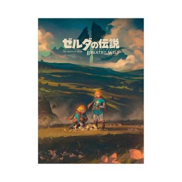 Imagem de Pôster De Tela De the Legend of Zelda, Arte Moderna Para Quarto, Sala 