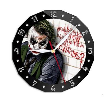 Imagem de Relógio de parede Jokers Anime Silent Non Ticking 30 cm em acrílico