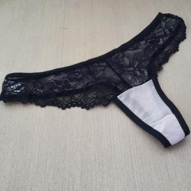 Imagem de Calcinha Letícia Cor:PretoTamanho:G - Kit Mania Lingerie, Preto, G