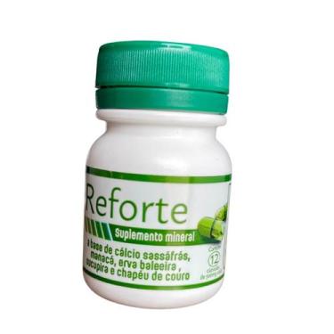 Imagem de Reforte  Suplemento Mineral em Cápsulas  Cálcio Extratos Vegetais 12 c