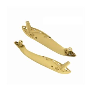 Imagem de Porta interna painel alça puxar guarnição capa 51417279311 Compatível com bmw f30 f80 f31 f32 f34 f36 f80 f83 lci gt 2011-2019 51417279315(Beige-Front 2pcs)