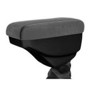 Imagem de Apoio De Braço Tracker Tecido Cinza Com A Costura Branca