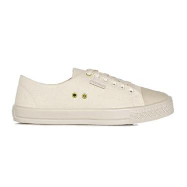 Imagem de Tênis Casual Feminino Cru Confortável Versátil Lançamento - Zoccolette