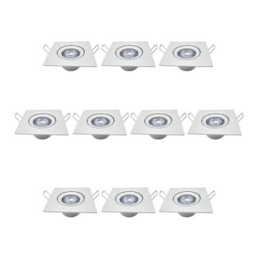 Imagem de Spot Direcionável Avant Supimpa Quadrado 5w Bivolt 10 Unid.
