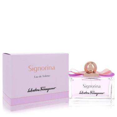 Imagem de Perfume Feminino Signorina Salvatore Ferragamo 100 Ml Eau De Toilette