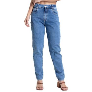 Imagem de Calça Jeans Sawary Mom - 281862 - Azul 46-Feminino