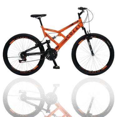 Imagem de Bicicleta Aro 26 Full Suspensão Colli Gps 21v Marcha Juvenil-Unissex