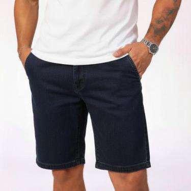 Imagem de Bermuda Sarja Jeans Colorida Premium Masculino Diversa Cores - Mitchel