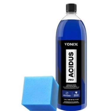 Imagem de Kit acidus pro 1,5l espuma quadrada vonixx  limpeza ácida de alta perf