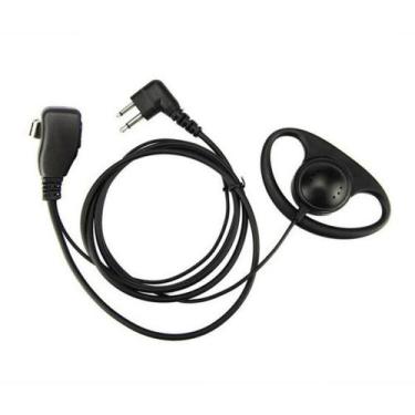 Imagem de Fone de ouvido com microfone de lapela ptt radio ht motorola EP450 EP 