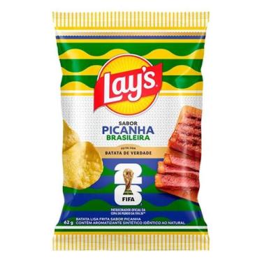 Imagem de Batata Chips Lays Picanha Elma Chips 62g