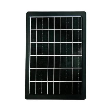 Imagem de Carregador Solar Portátil De 10W 5V Para Câmera Com Saída Micro USB Ti
