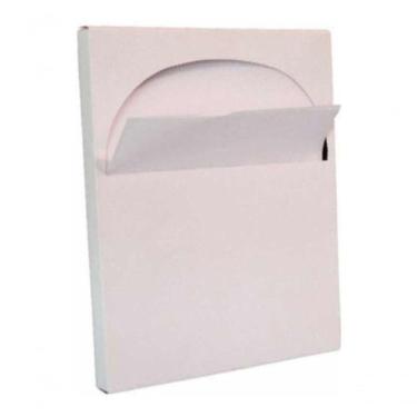 Imagem de Dispenser para Protetor de Assento Sanitário Higipack TLC6 para Banheiros Branco com Fi...