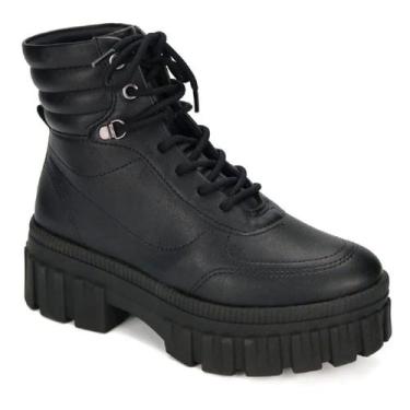 Imagem de Bota coturno ramarim 23-64102 - original c/nf, Preto, 35