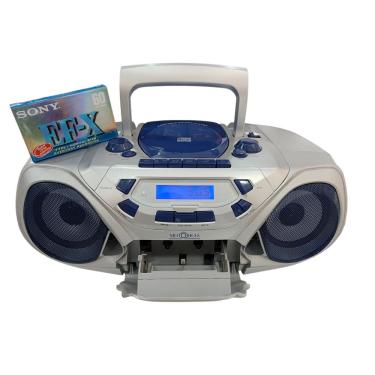 Imagem de Boombox Toca Cd Am/fm C/ Gravador Mp3 Motobras Rbm-pfs22ac