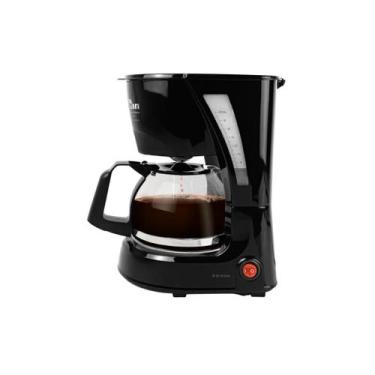 Imagem de Cafeteira Elétrica Kian CF-100 20 Xícaras Preta 600W com Jarra de Vidr