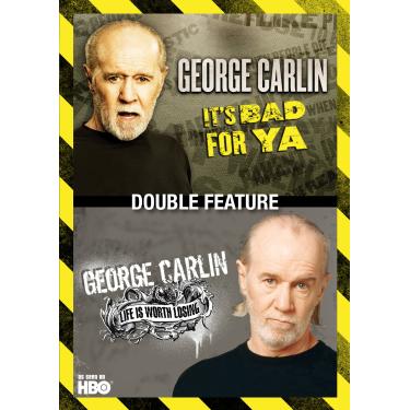 Imagem de George Carlin Double Feature: Life Is Worth Losing / It's Bad for Ya'