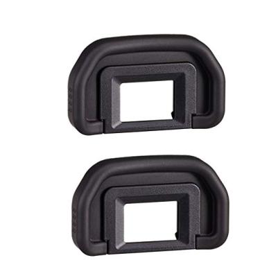 Imagem de Ilhós para câmera 90D Eyecup para Canon EOS 90D 80D 70D 60D 50D, substitui Canon EB (2 pacotes)