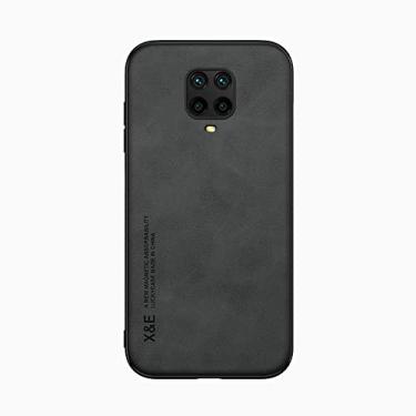 Imagem de Kepuch Silklike Capa para Redmi Note 9S/Pro/Pro Max,Poco M2 Pro - Case Placa de Metal Embutida para Redmi Note 9S/Pro/Pro Max,Poco M2 Pro - Preto