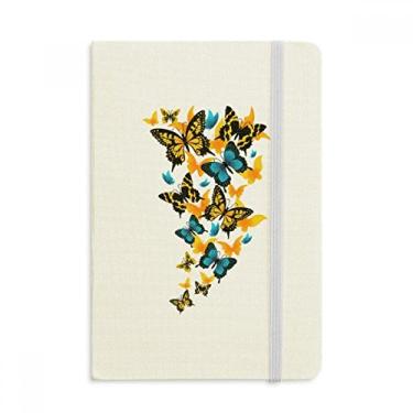 Imagem de Caderno de borboletas com , capa dura oficial, diário clássico