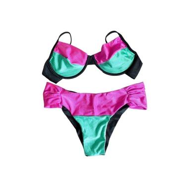 Imagem de Biquíni Feminino Aro Sem Bojo Calcinha BomBom Plus Size