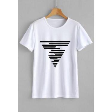 Imagem de Camiseta Masculino Básica Triangular Estampado - No Sense