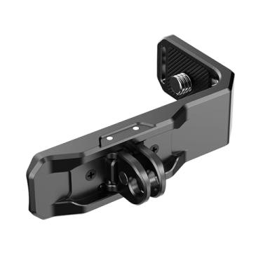 Imagem de NATEFEMIN Suporte horizontal em forma de L, suporte horizontal de liga de alumínio para acessórios de câmera Insta360 X4