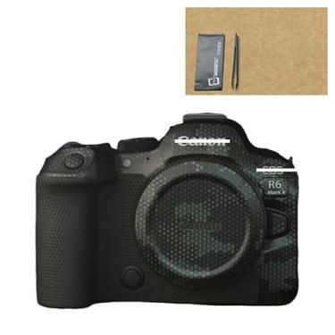 Imagem de DBZZ Capa protetora para câmera Canon EOS R6 Mark II antirarranhões R6 II película protetora R62 (verde favo de mel)