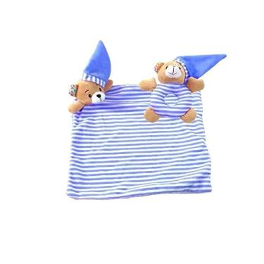 Imagem de Love Naninha com Chocalho Urso 2 em 1, Azul