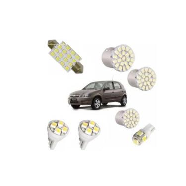 Imagem de Kit Lâmpadas De Led Celta 2001/2017 Teto Placa Ré Lanterna - Blue Lion