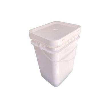 Imagem de Balde De Plastico Com Tampa Para Ração - Nastripack