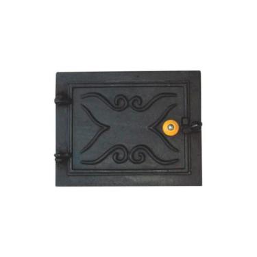 Imagem de Porta P/ Cinzeiro Cabo De Madeira Cor Preto - 39x20cm - Rig Fundidos