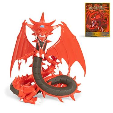 Imagem de Yu-Gi-Oh! Highly Detailed 7 inch Articulated Action Figure, Limited Edition, Includes Exclusive Trading Card, Slifer The Sky Dragon