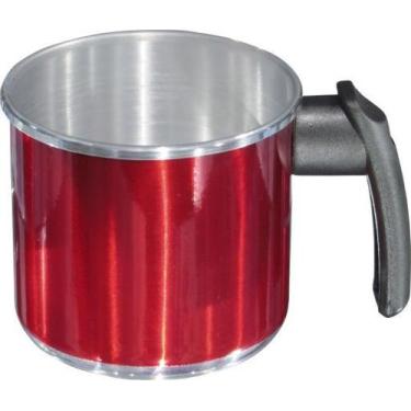 Imagem de Caneco Leiteira Alumínio Vermelho N16 3,0 Litros - Docesar