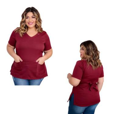 Imagem de Blusa Scrub Pijama Cirurgico Nao Amassa Gabardine Unissex Sh - DONNA M