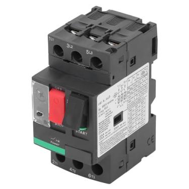 Imagem de Disjuntor do Motor, Magnético Térmico, Botão de Partida Manual do Motor, AC690V, Montagem Em Trilho DIN de 35 Mm, Material Retardador de Chamas de PC
