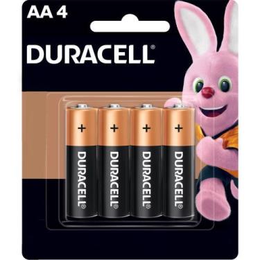 Imagem de Pilha Alcalina Duracell AA - 4 Unidades