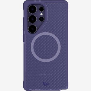 Imagem de Tech21 Capa EvoArmor para Samsung Galaxy S25 Ultra - com ímãs - Proteção de nível militar - Roxo
