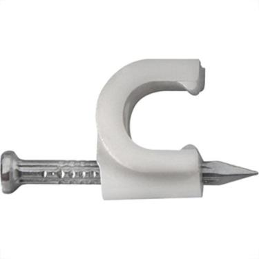 Imagem de Sforplast Eletrica Grampo Fixa Fio Coax.Sfor 10 C/100