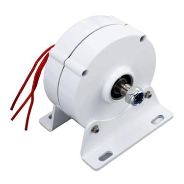 Imagem de 24v,HYZHANHONG Gerador de ímã permanente de baixa velocidade de 12 V 8000 W com gerador CA sem escovas de alta eficiência com base, adequado para turbina eólica vertical ou horizontal